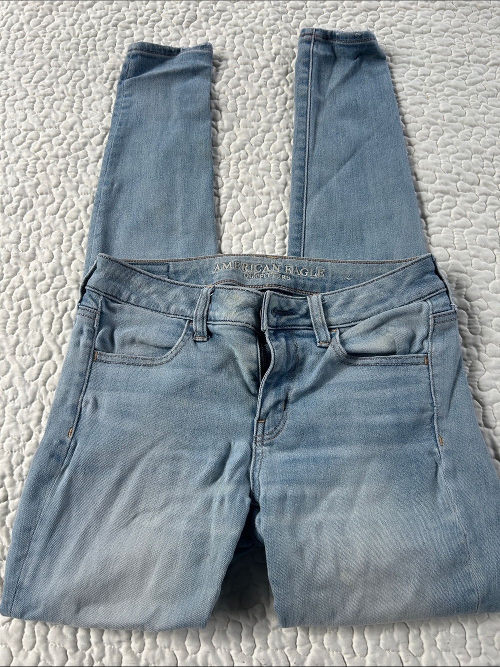 American Eagle Outfitters Light Blue Skinny Jeggings